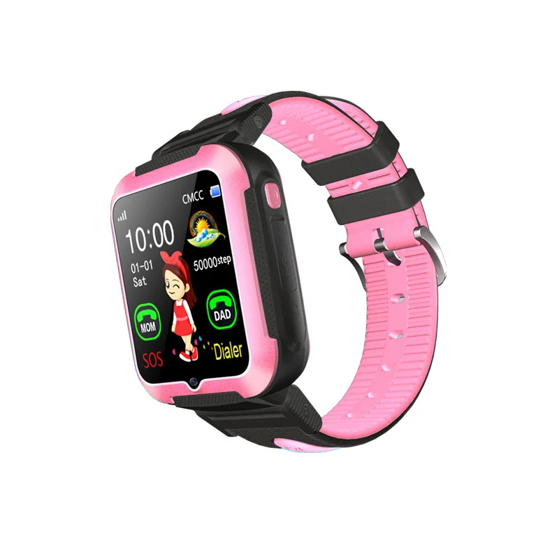  E7 Kids Smart Watch 4G GPS WIFI Tracking Video Call SOS Voice Chat Children Watch Care For Baby Boy