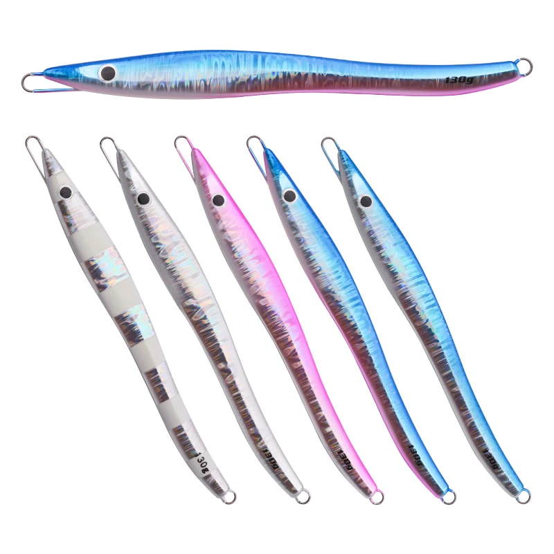 Funadaiko 5pcs/lot Slow Jigging Lure Fishing Jig Metal Jig Slow Jig