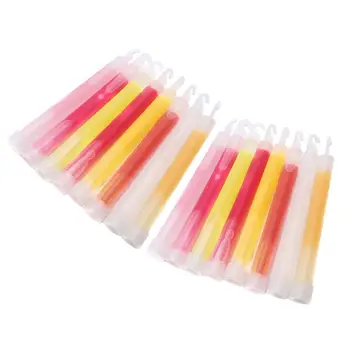 

50 Pcs Fluorescent Sticks Glow in the Dark Glowing Sticks for KTV Bar Concert