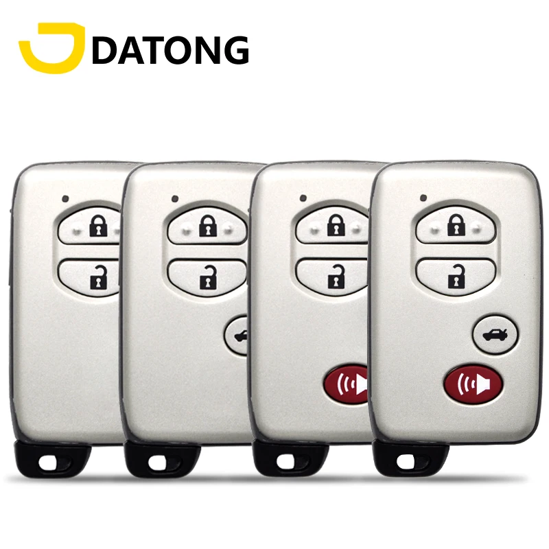 Datong World Car Remote Key Shell Case For Toyota Corolla Camry Crown Prado Avalon Lexus GT GS ES LS Replacement Housing Cover 3 button uncut blade remote auto car key cover case shell for toyota corolla rav4 prado yaris camry car remote key shell case p5