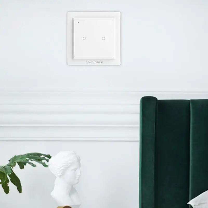Умный переключатель Aqara oppple Zigbee, светильник, умное управление приложением, беспроводной настенный переключатель, работает с Mijia App Apple Homekit