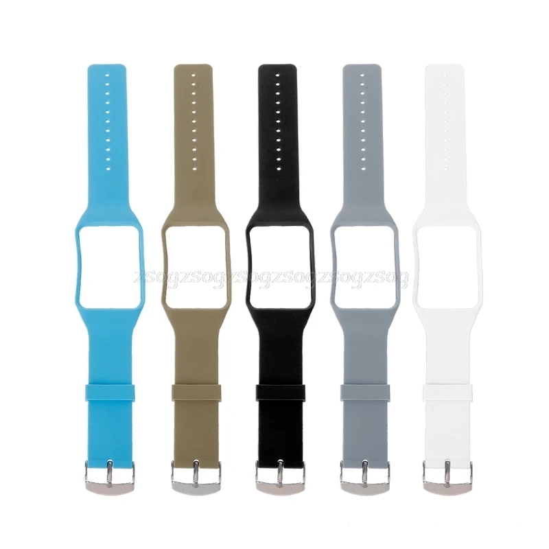 

Silicone Wrist Band Strap Replacement For Samsung Galaxy Gear S SM-R750 Smart Watch Au13 19 Droship