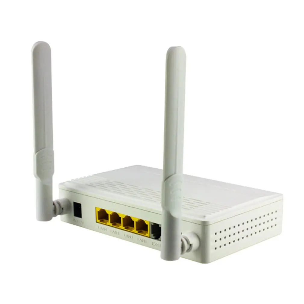 Четыре-порт epon ONU терминал с 1G3F+ WI-FI+ горшки голос обратиться в режиме FTTH мини волоконно-оптический модем роутер прошивка