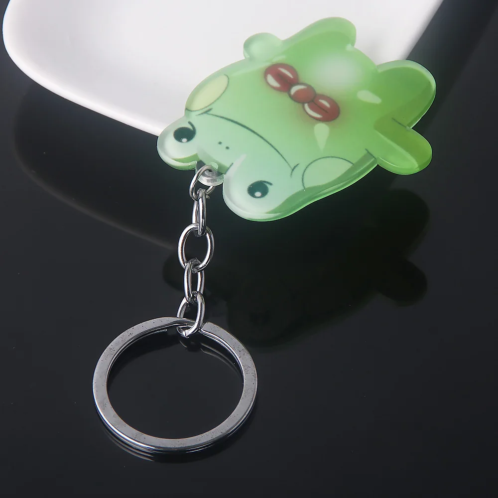 Anime Killing Stalking Yoonbum Frog Keychain Sangwoo Cosplay Acrylic Key Chain for Women Men Kids Christmas Jewelry Gift