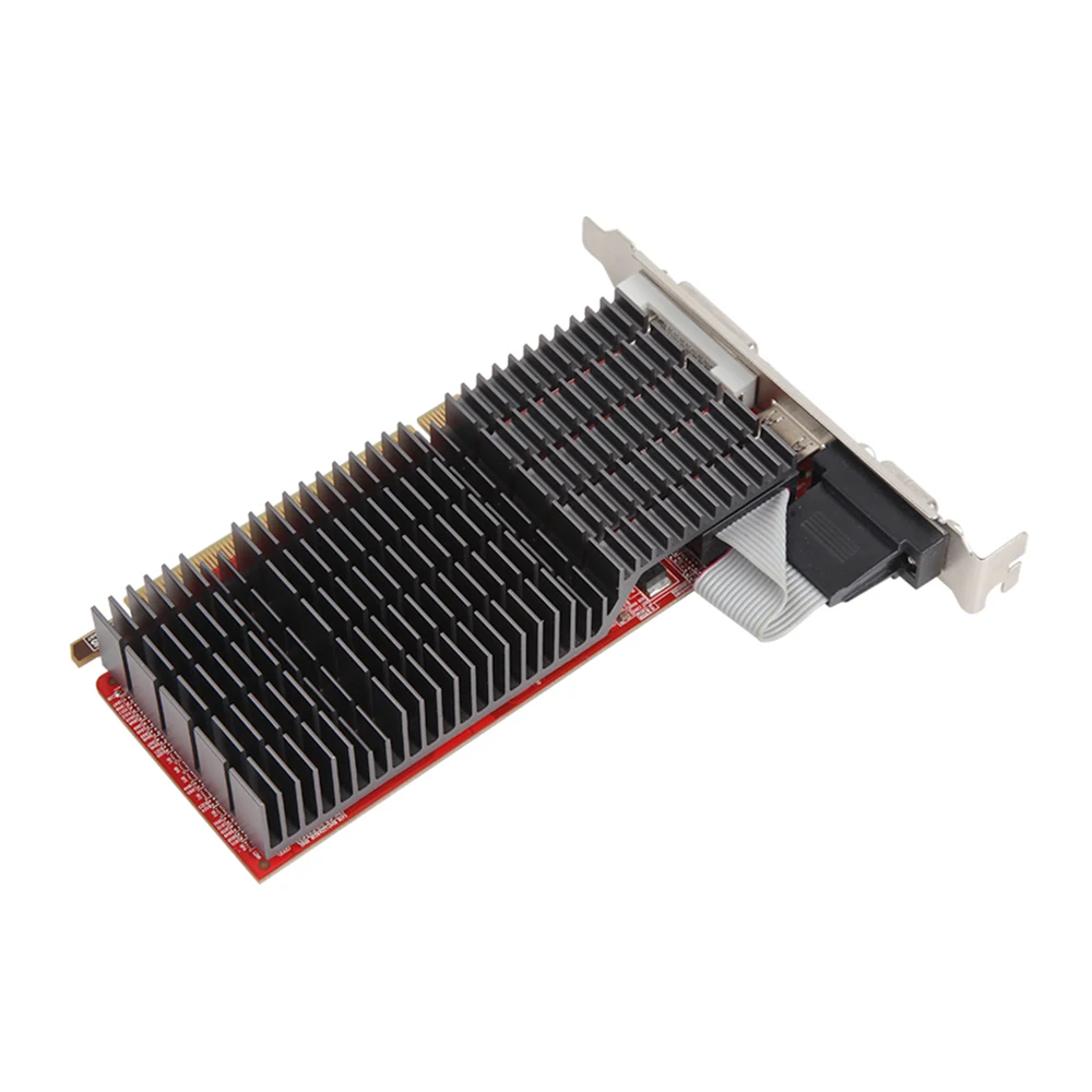 MAXSUN полная новая R5 230 Hammer II 2 Гб GDDR3 видеокарты 64bit PCIE3.0 × 8 готовые HDMI + VGA DVI ПК