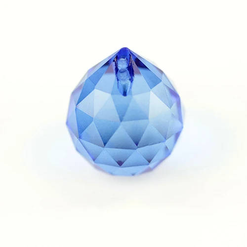 Medium-blue K9 цветная хрустальная декоративная шаровая стеклянная граненая прозрачная подвесная хрустальная люстра в форме шара аксессуары запасные части для люстр - Цвет: Medium-blue