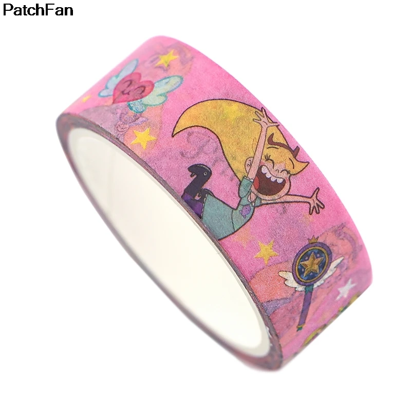 20 шт./лот Patchfan Star vs the Forces of Evil Сделай Сам Скрапбукинг липкий клей Васи бумага маскирующая лента печатные наклейки A2601