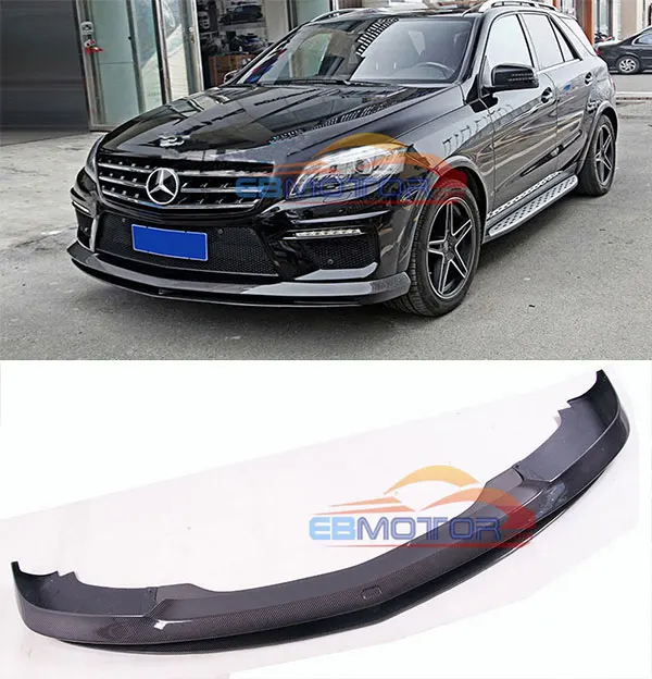 Передний спойлер из настоящего углеродного волокна для Benz W166 ML63 12-14 M149