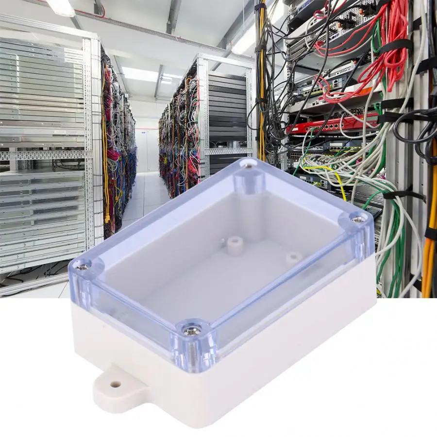 

Outdoor IP65 Waterproof ABS Plastic Junction Box Security Power Supply Electric Project Enclosure 84 x 59 x 33mm