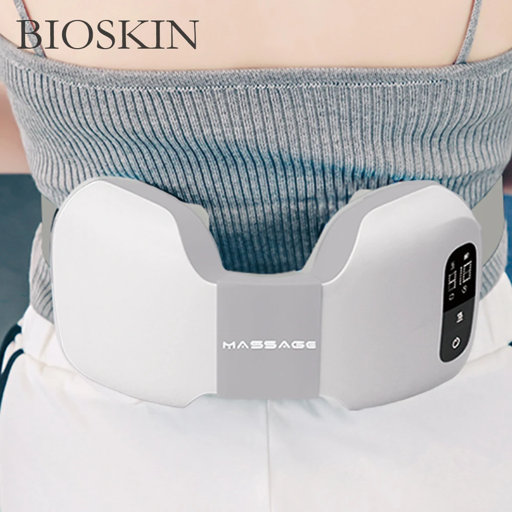 Умный портативный массажер Bioskin миниатюрный для шеи шейного отдела позвоночника