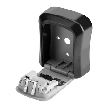 

4 Digit Key Safe Security Storage Lock Box Combination Wall Mount Organizer US Lock Case Wall Mount Storage Box Security Safe
