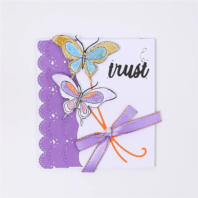 

InLoveArts Butterfly Dies Bow Metal Cutting Dies for Craft Dies Scrapbooking Embossing Die Cut Stencil Craft New Dies for 2019