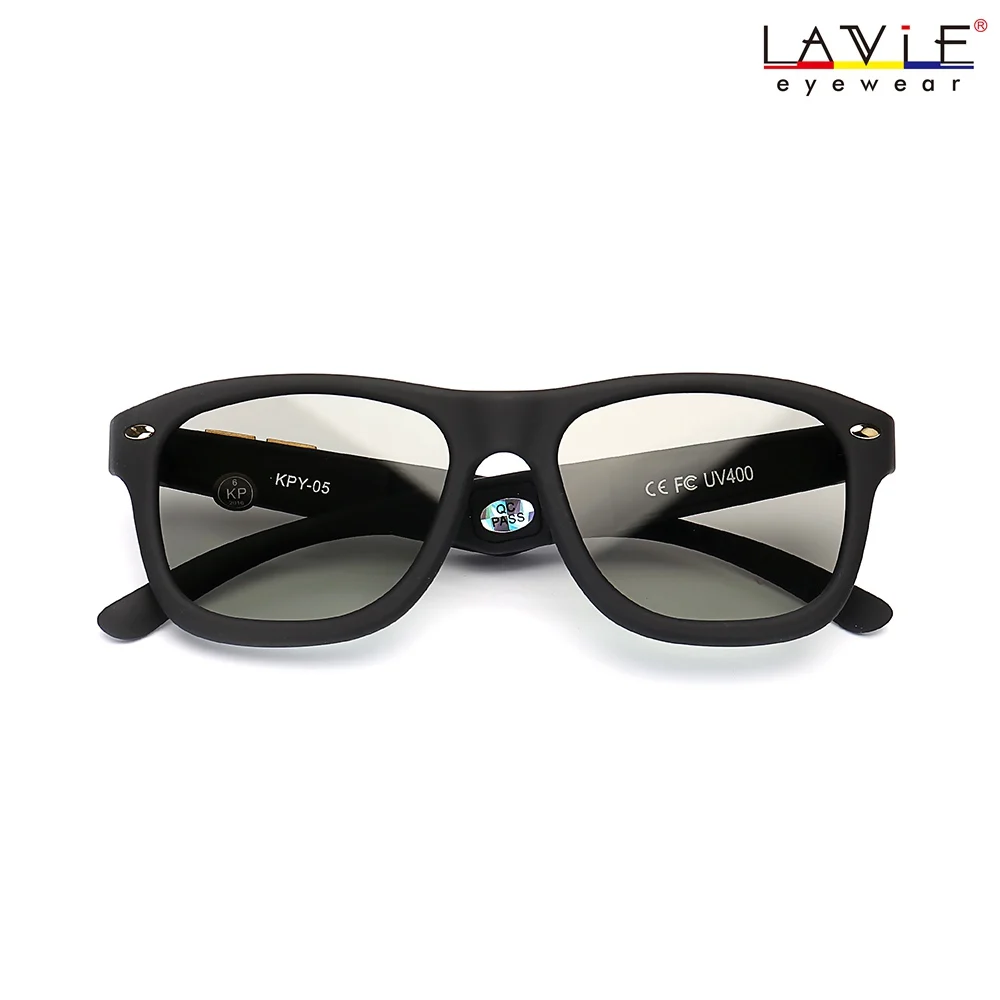 New Smart Original Design Magic Sunglasses LCD Polarized Lenses Adjustable Transmittance Darkness Liquid Crystal Lens - Frame Color: LCD05