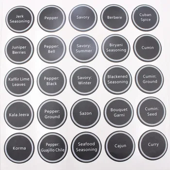 

13 PCs Pantry PVC Waterproof Bottle Tags Accessories Spice Labels Decor Jar Stickers Kitchen Classification Printed Adhesive