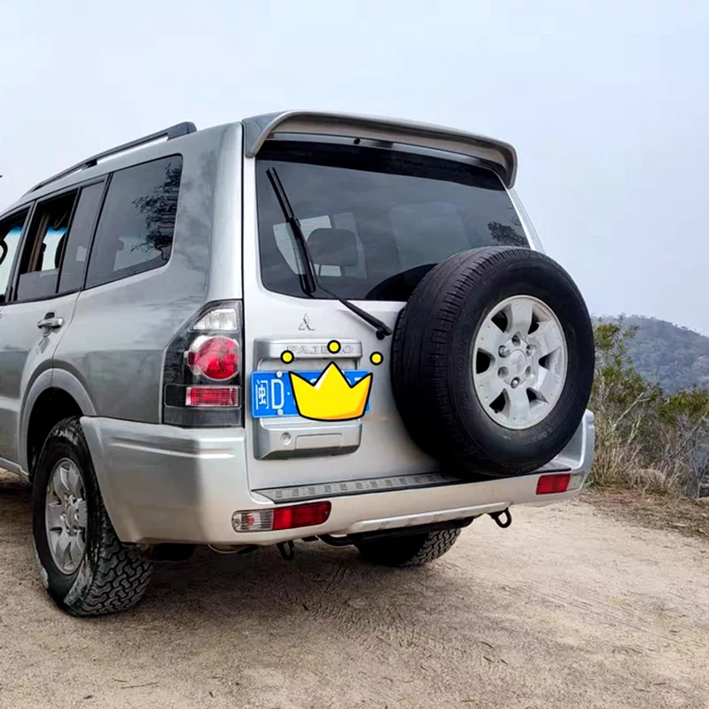 Спойлер 2006-2012 из АБС-пластика для Mitsubishi Pajero V73 | Автомобили и мотоциклы