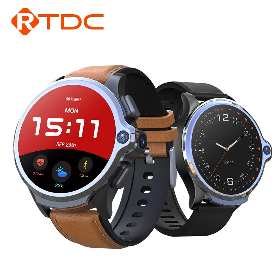 Смарт часы KOSPET Prime мужские 3 + 32 ГБ 1260 мАч 1 6 дюйма GPS Bluetooth|Смарт-часы| |