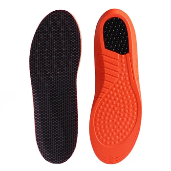 

1pair Men Women Orthotic Inserts Cushioning Walking Sports Insole Replacement Arch Support Shock Absorption Rebound Protection