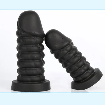Liquid Silicone Huge Anal Dildo Realistic Penis Vagina Masturbation With Suction Cup Big Dick Anus Dilator Sex Toy For Men Woman 4