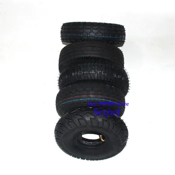 

5 types of tire 4.10/3.50-4 410/350-4 ATV Quad Go Kart 47cc 49cc Chunky 4.10-4 Tire inner tube Fit All Models of 4.10/3.50-4