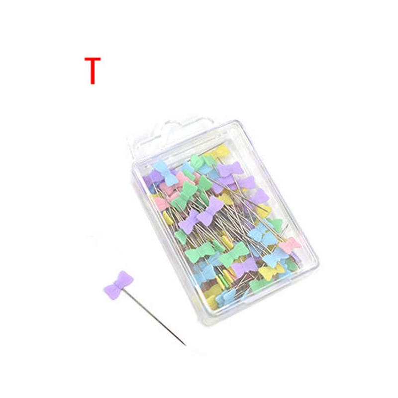 Style 1(100pcs) 1/50/80/100 шт. иглы для вышивания в стиле пэчворк инструмент для вышивки куртка на пуговицах с цветочным принтом заколки для собственноручных инструмент Аксессуары для шитья - Цвет: Style 1(100pcs)