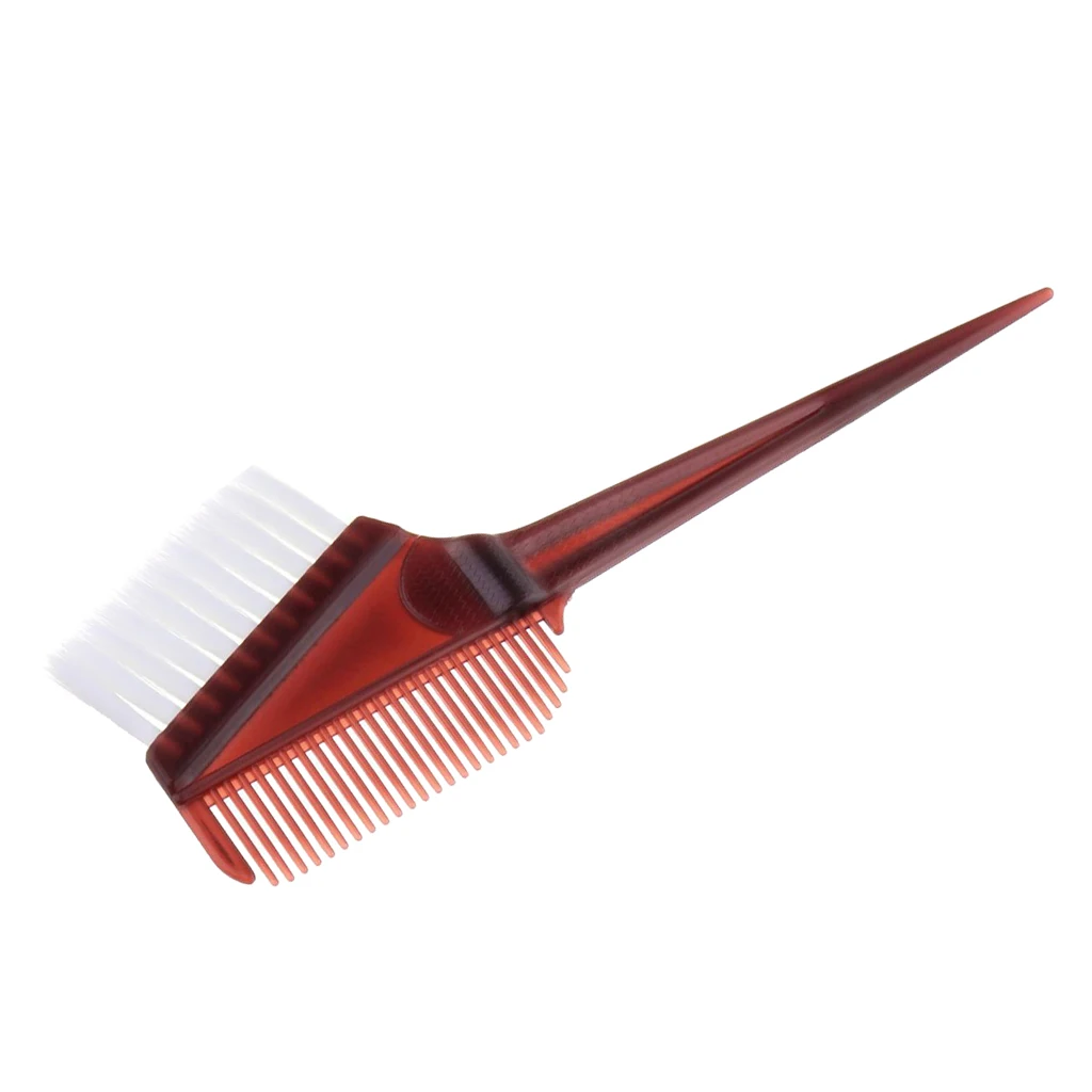 2 Pieces Hair Coloring Brush Comb for Hair Dye,Weaving Comb, Hair Bleach, Salon Tint Brush / Highlighting Hairdressing Tool