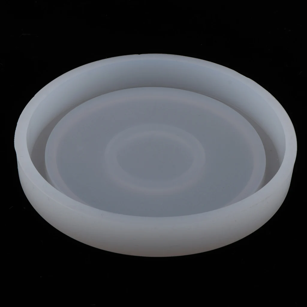 Clear Silicone Mould Molds For DIY Coaster Soap Mold Dried Flower Pendants