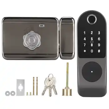 

Password Lock Smart Access Controller Electric Bolt Lock Fingerprint Password ID Card Door Entry System cerradura puerta Door