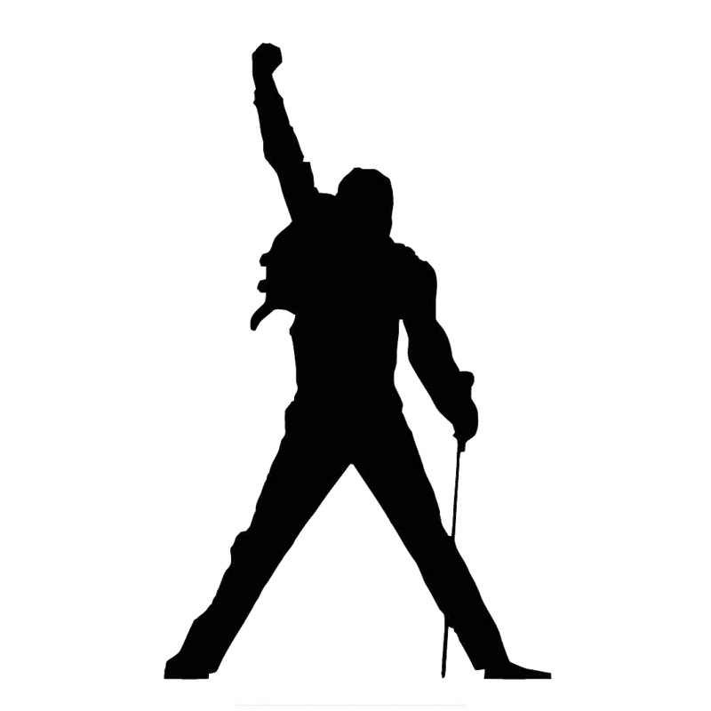 Модные декоративные наклейки Freddie Mercury виниловые на окна автомобиля богемная