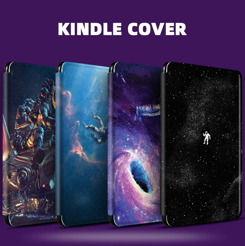 Звездное небо чехол с рисунком в армейском стиле для 2018 Kindle Paperwhite 4 светильник Funda