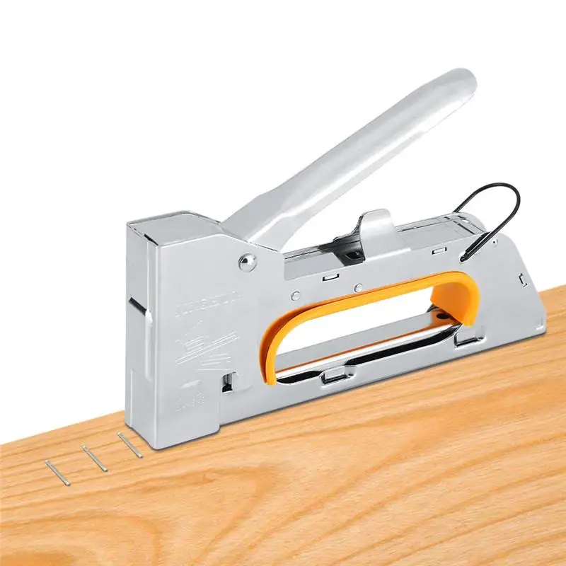 High quality 4/6 / 8MM heavy pistol gun furniture stapler for frame paper window staples woodworking nail gun High quality 4/6 / 8MM heavy pistol gun furniture stapler for frame paper window staples woodworking nail gun