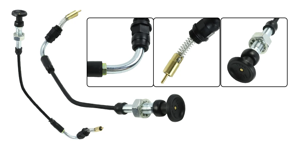 Motorrad-Vergaser-Choke-Kabel für Harley Davidson HSR Mikuni HD HSR42 HSR45 HSR48 CV40 42/45/48 mm Mikuni Carb 990-662-002 – Detail 2