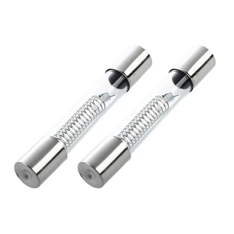 

2 x 0.65A 5KV 6mm x 40mm Axial Glass Fuse Tubes for miniwave Oven