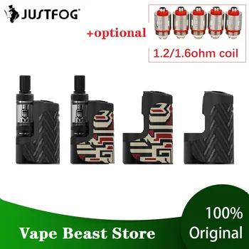 

Original JUSTFOG Compact 16 Kit with 1400mAh Battery & 1.9ml Atomizer 3 levels Variable Voltage Vape Kit vs Justfog Q16/ Vinci