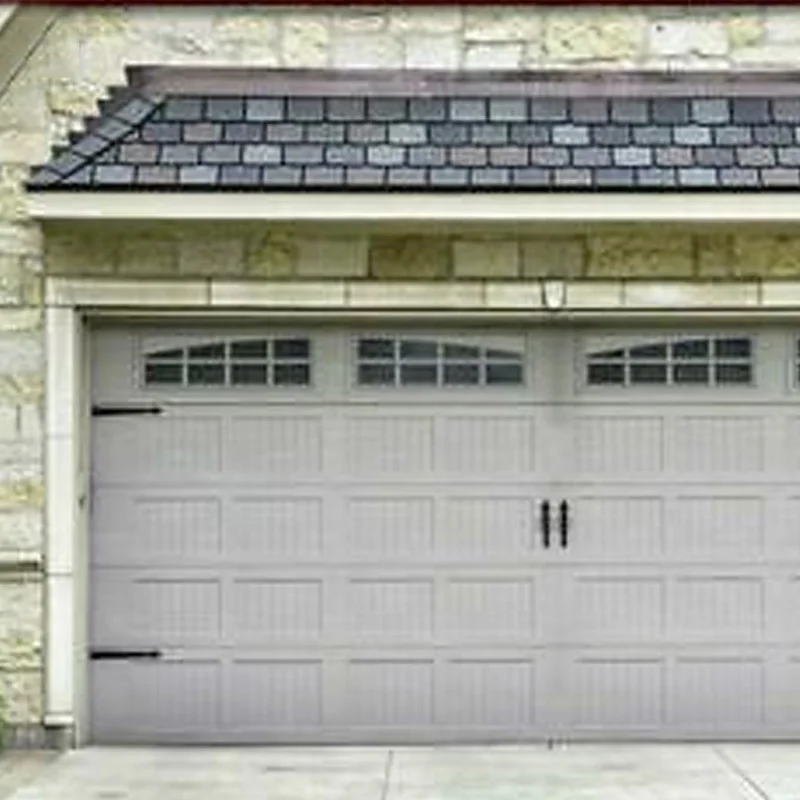 

Garage Door Decorative Faux Hardware Kit 4pcs Hinges + 2pcs Handles Black Faux Hardware Accessories