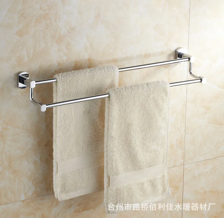 

Enterprise Central Purchasing Bathroom Towel Rack Copper Bathroom Hook Unit Double Layer Towel Bar Bathroom Pendant