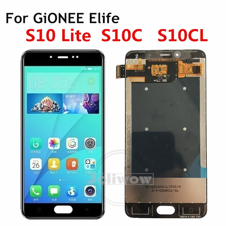 Протестировано хорошо подходит для GiONEE Elife S10 Lite S10C S10CL ЖК-дисплей сенсорная