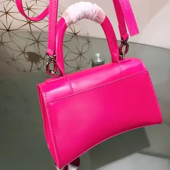 

Fashion hourglass bag Luxury designer Handbags Famous brand ladies bag women's leather shoulder bag top handle branded handbag