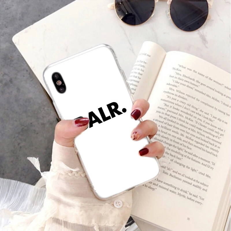 Cool balr log DIY печать рисунок чехол для телефона чехол для iPhone 8 7 6 6S Plus X XS MAX 5 5S SE XR 11 pro max