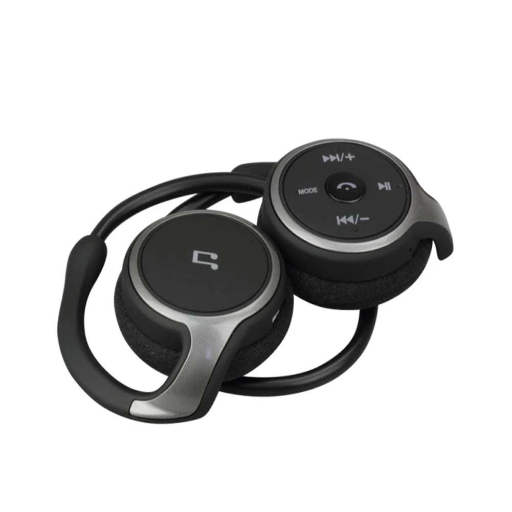 Bluetooth-гарнитура, водонепроницаемые мини стерео наушники с микрофоном, беспроводные наушники для бега, Висячие на шее, голосовое ожерелье, Mp3 музыкальный плеер, fm-радио
