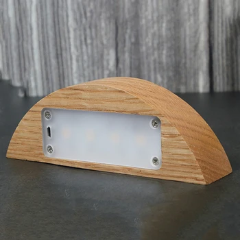 

LED Night Light Natural Wooden Dimming Night Lamp Eye Protection Desk Lamp USB Lamp WC Light Home Decoration Accessories Gift