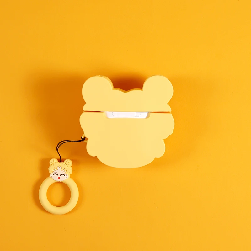 Мягкий чехол-карабин для девушек и женщин для AirPods 1& 2
