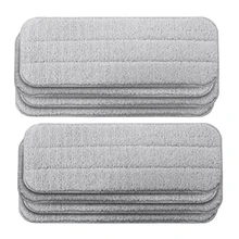 8 PCS להחליף סמרטוט בד סמרטוטים לxiaomi Mijia Deerma מים תרסיס 360 מסתובב ניקוי בד ראש עץ פחמן fibe(China)