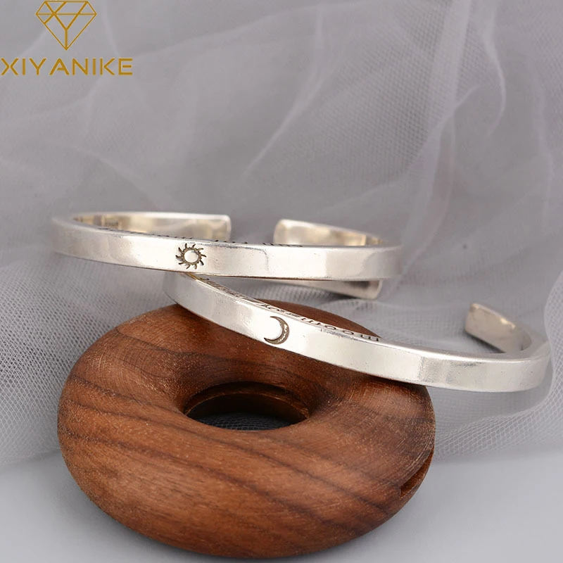 Женский винтажный браслет с листьями лотоса из серебра 925 пробы | Украшения и