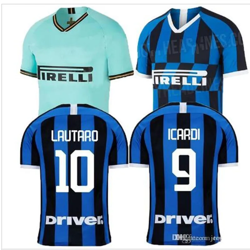 

New adult 2019 Inter milan football jerseys LAUTARO ICARDI NAINGGOLAN PERISIC SKRINIAR POLITANO19/20 Inter milan soccer jerseys