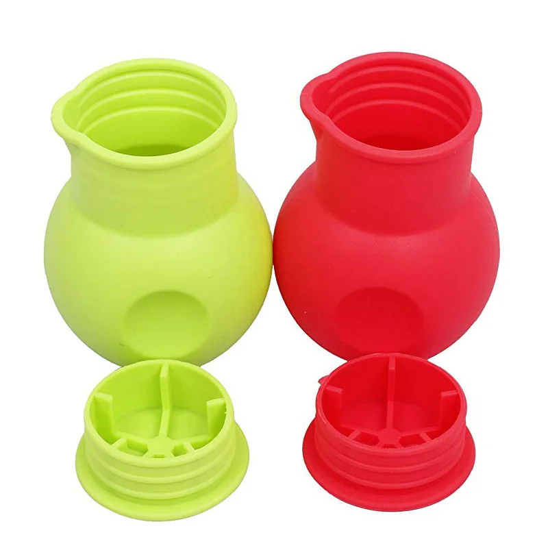 

Silicone Melting Pot Mould Chocolate Bottle Butter Melter Heat Milk Sauce Microwave Baking Pouring Pot