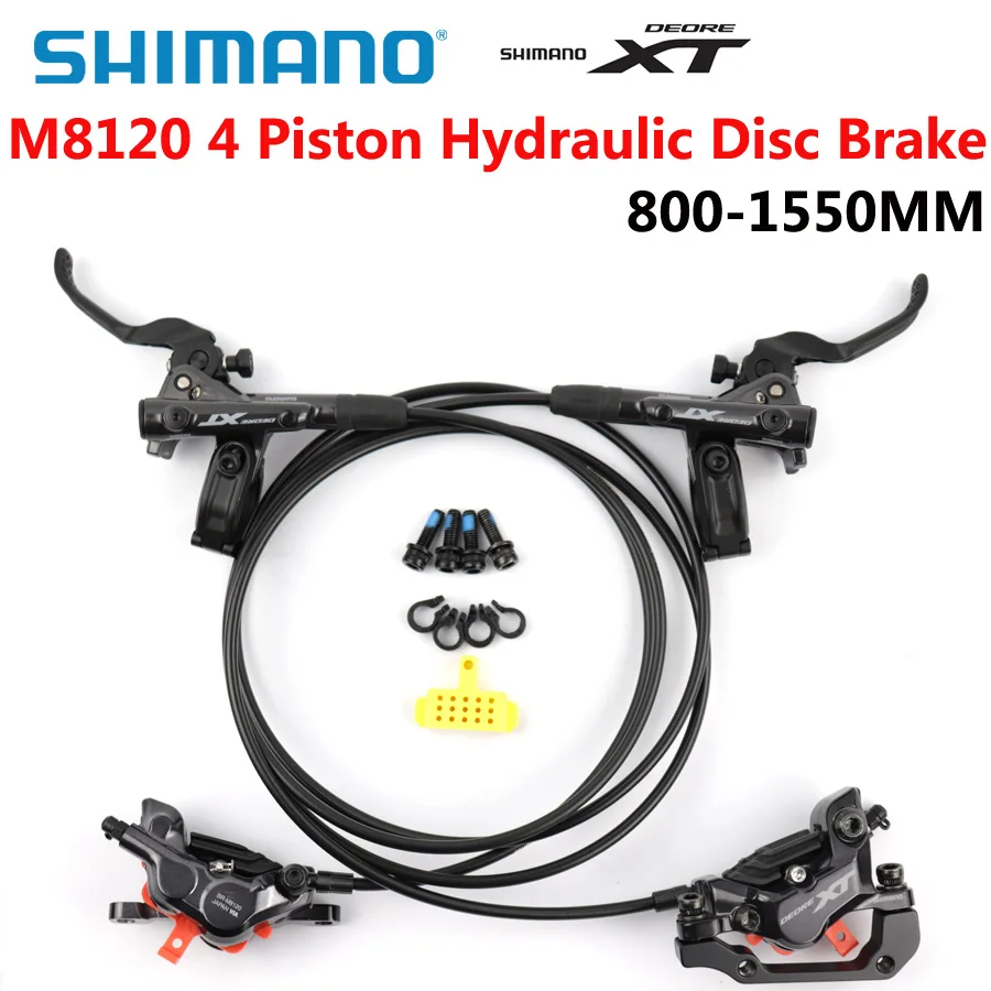 SHIMANO DEORE XT M8120 M8100 тормоза 4 поршневые MTB гидравлические дисковые ICE-TECH колодки