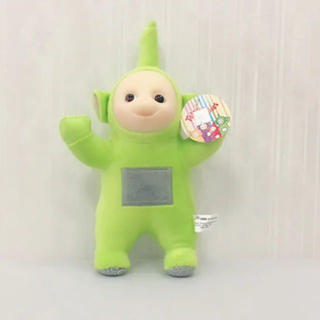 Teletubbies Plush Electric Dolls Singing And Dancing Dolls Smart Preschool Education Backpack Ragdoll green