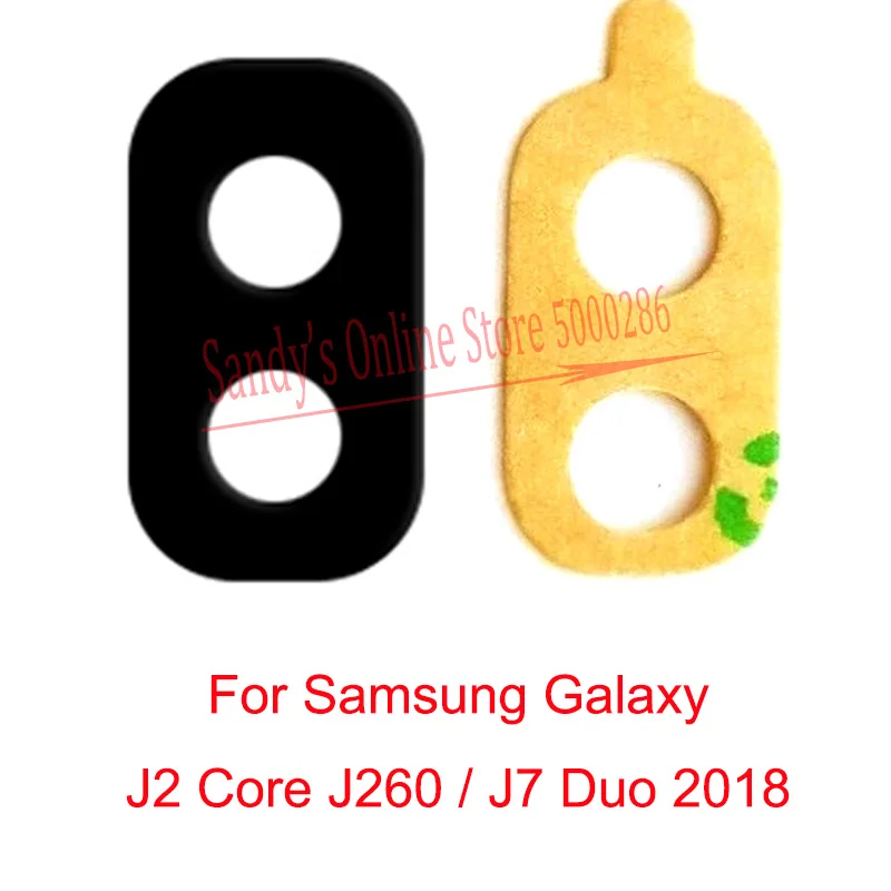 Новое стекло для объектива камеры Samsung Galaxy J2 Core J260 / J7 Duo 2018 J720F J720 SM-J720F | Мобильные