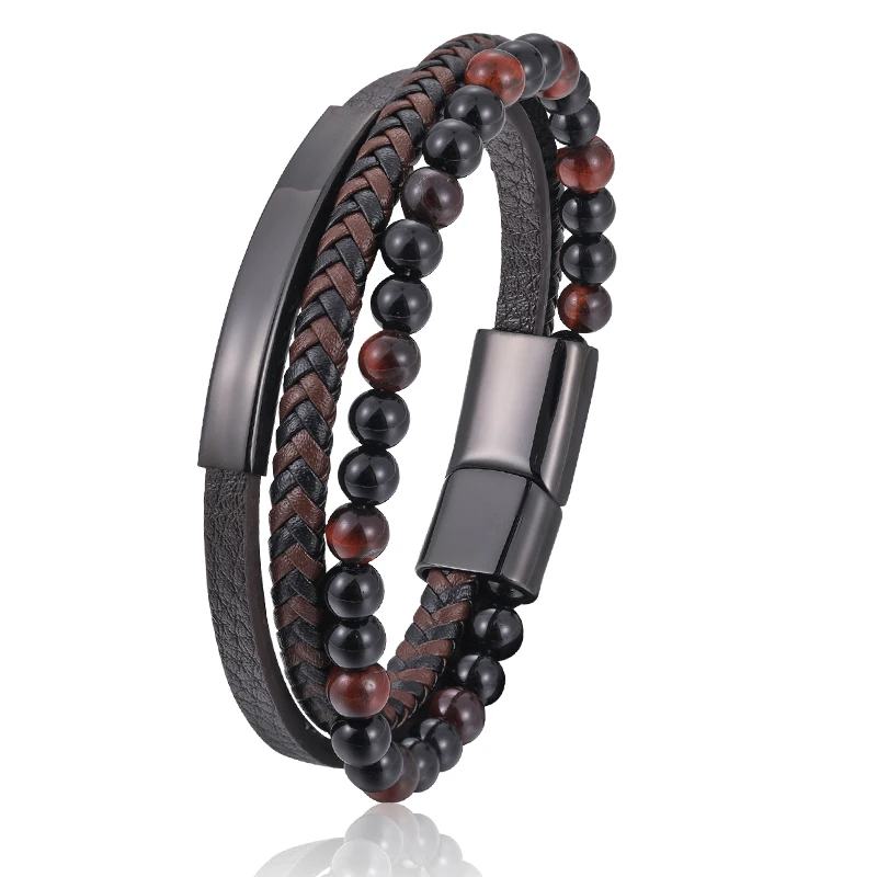 Black-brown-black