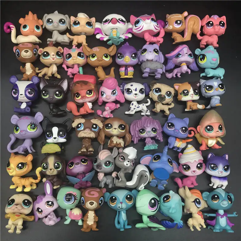 LPS фигурка игрушки животного игрушка котенок пони пуп мультфильм фильм Животное